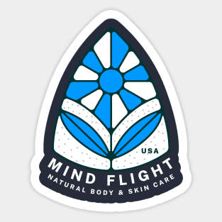 Mind Flight Triangle Sticker